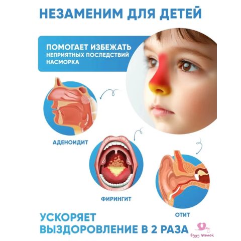 Шприц для промывания носа детский 2 шт 10 мл