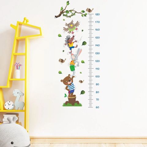 Ростомер детский клеющийся, лесные животные