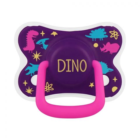 Lubby Соска-пустышка силиконовая, скошенный сосок от 6 мес